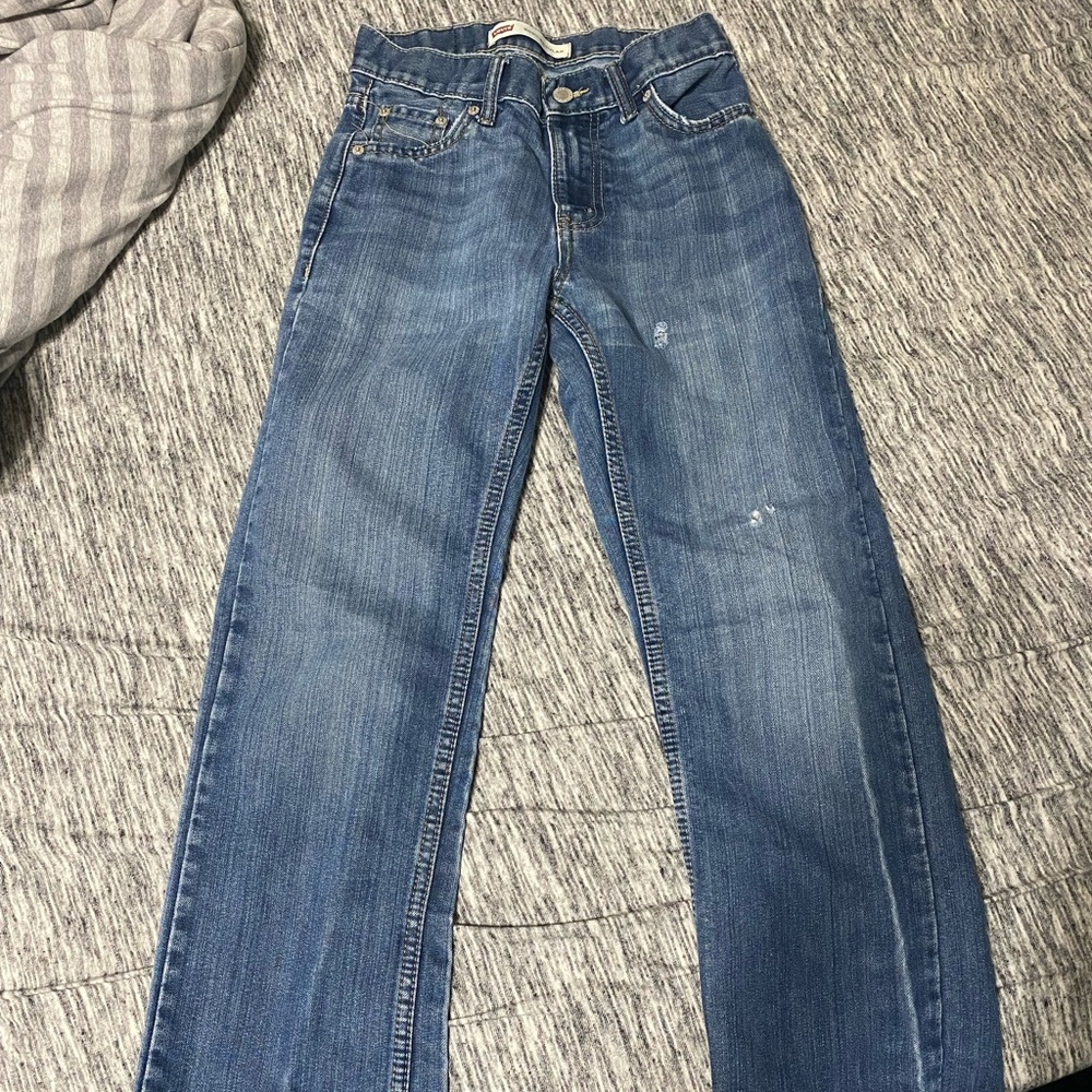 Levi 505 Regular Denim Size 14 Slim 25/27
